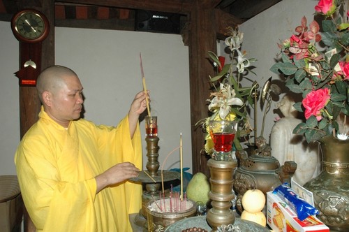 Le vénérable Thich Giac Nghia et ses oeuvres religieuses sur l’île de Truong Sa - ảnh 1